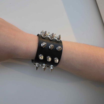Gothic Punk Spiked Bracelet